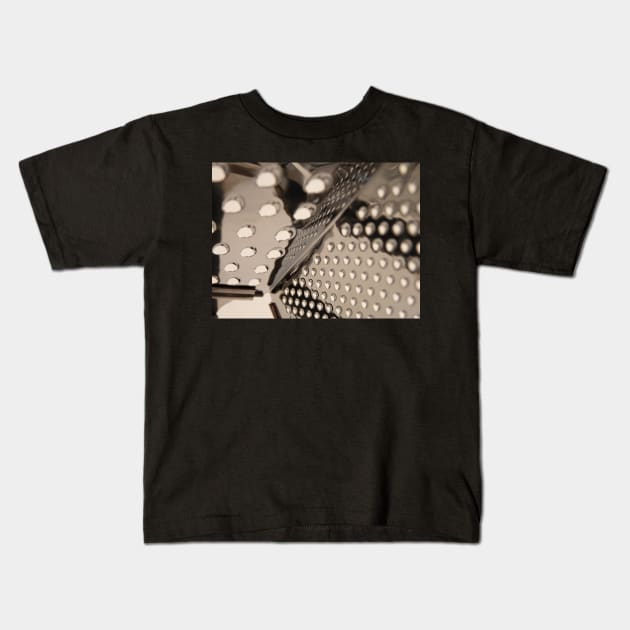Cheese Grater #2 Kids T-Shirt by acespace